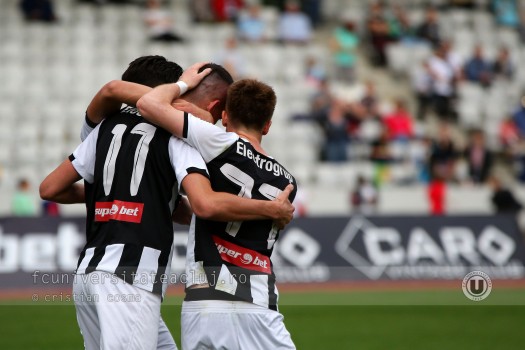 Universitatea Cluj s-a calificat în turul al patrulea al Cupei României la fotbal