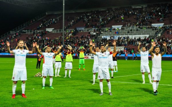 CFR Cluj a terminat la egalitate, scor 1-1, derby-ul etapei, cu FCSB