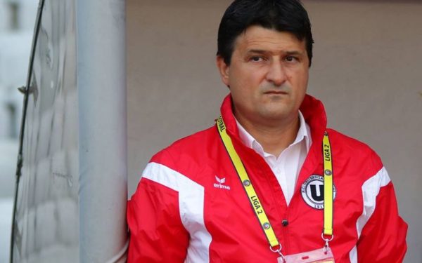 Adrian Falub a fost demis din funcția de antrenor al Universității Cluj