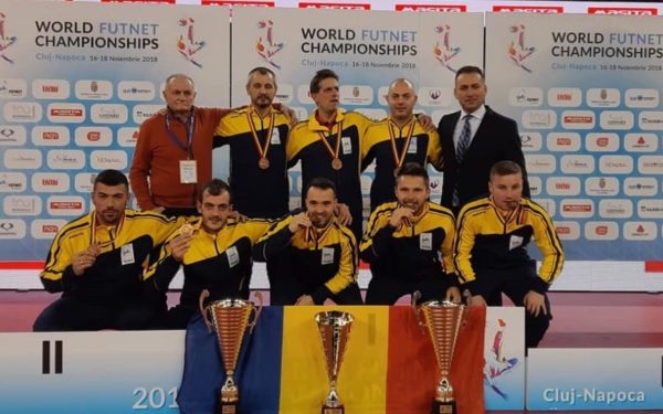România a obținut două medalii de bronz la Campionatul Mondial de tenis cu piciorul