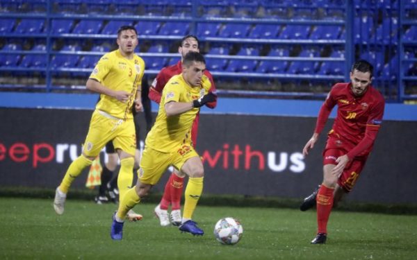 România a învins Muntenegru cu 1-0 şi a terminat pe locul doi în grupa din Liga Naţiunilor la fotbal