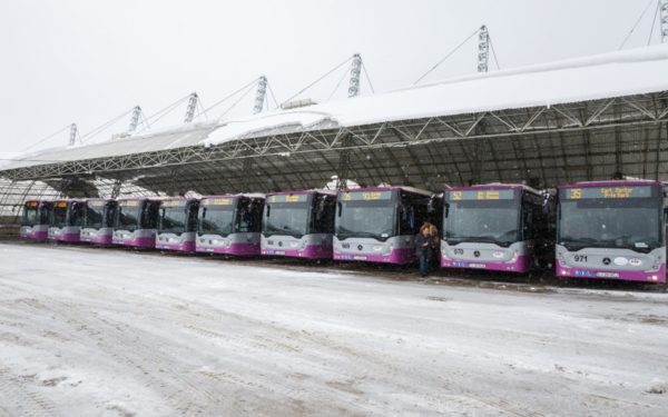 FOTO | S-au pus în circulație încă 30 de autobuze de ultimă generație la Cluj-Napoca