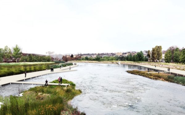 Forma finală a proiectului Re-Thinking Someș, prezentată la Cluj, în cadrul unor dezbateri