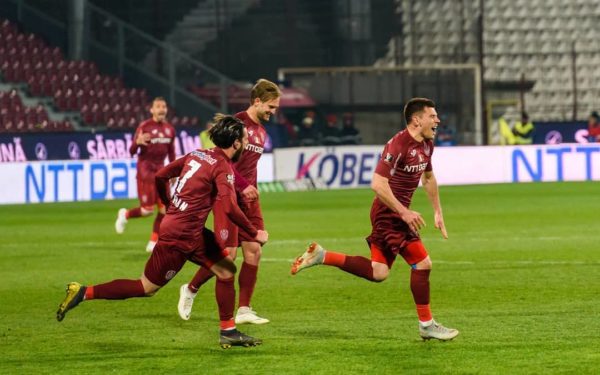 Victorie pentru CFR Cluj în fața echipei Astra Giurgiu. Ardelenii rămân pe primul loc în Liga I