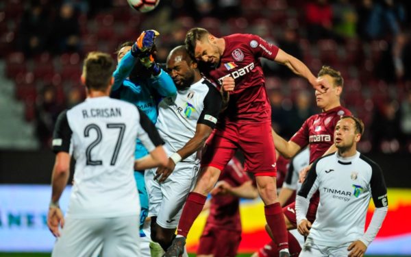 FOTO | CFR Cluj a pierdut meciul cu Astra Giurgiu, în turul semifinalelor Cupei României