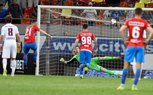 CFR Cluj a pierdut meciul cu FCSB. Partida nu a avut miză, echipa clujeană find deja campioană