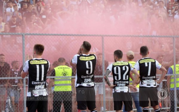 Universitatea Cluj rămâne în Liga 2. Șepcile Roșii au pierdut barajul cu Hermannstadt cu 2-1