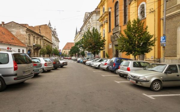 Parcarea se poate plăti la Cluj și cu telefonul mobil