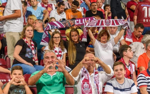 7.000 de bilete s-au vândut deja la meciul CFR Cluj – Lazio Roma