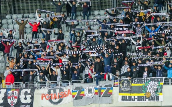 Victorie la „masa verde” pentru „U” Cluj în meciul cu Dunărea Călărași