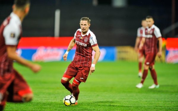 CFR Cluj se îndepărtează de primul loc în Liga I, după un nou rezultat de egalitate