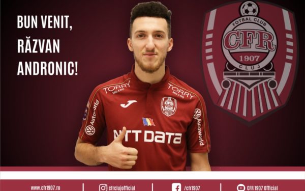 CFR Cluj a transferat un mijlocaș
