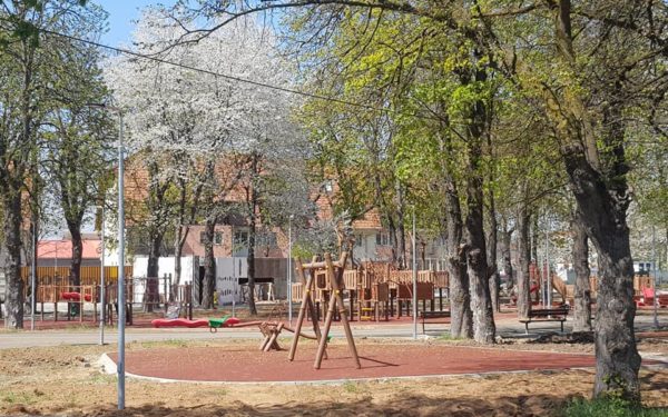 FOTO | Parcul de peste 15.700 de metri pătrați din Florești e aproape gata