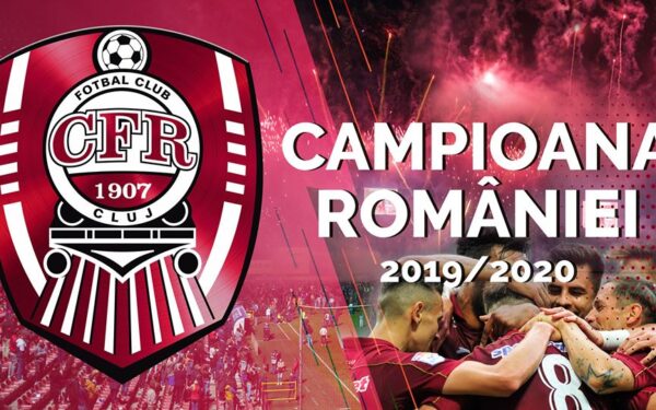CFR Cluj câștigă finala campionatului și al treilea titlu consecutiv