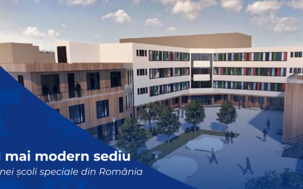 Cea mai modernă școală pentru elevi cu nevoi speciale din țară se construiește la Cluj. Investiția se ridică la 3 milioane de euro