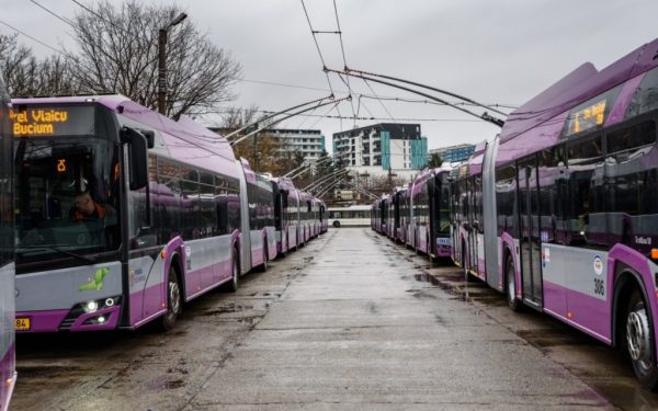Patru noi linii de troleibuz vor fi puse în funcțiune în Cluj-Napoca