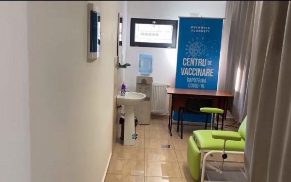 Un centru de vaccinare împotriva Covid-19 se deschide la Florești