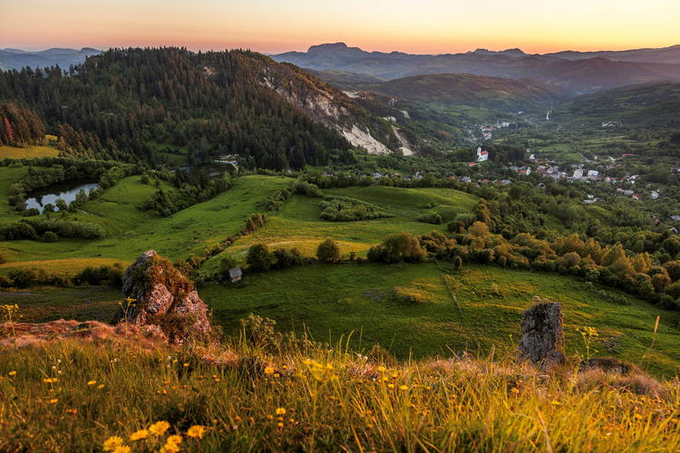 Peisajul minier Roșia Montantă, în patrimoniul mondial UNESCO. Foto / Daniel Vrăbioiu / whc/unesco.org