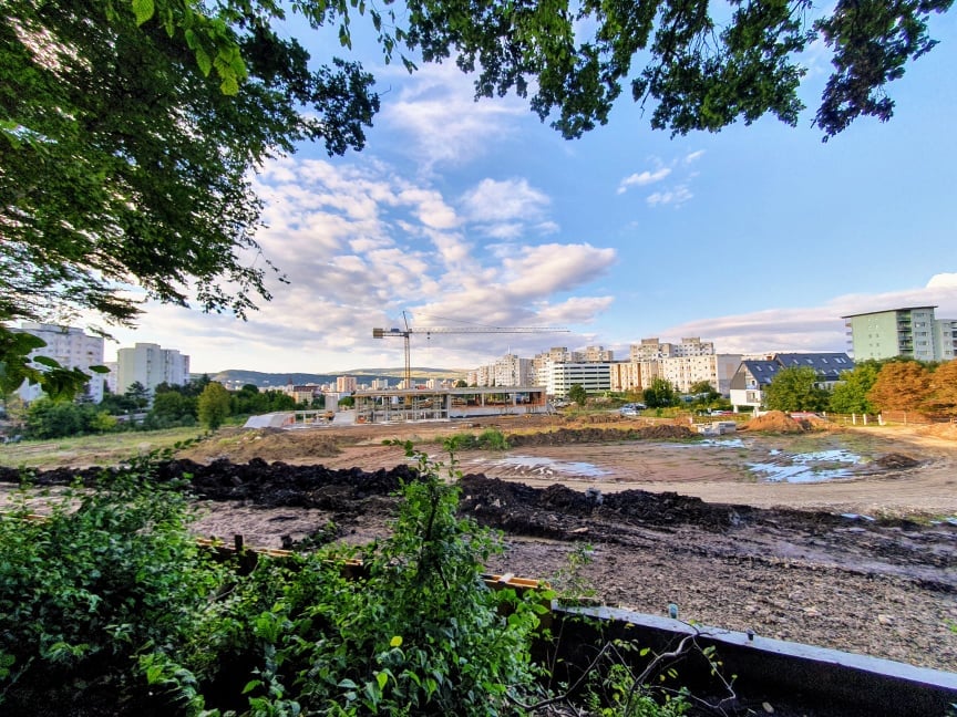 Șantierul La Terenuri avea termen de finalizare vara acestui an. FOTO Arhivă / Marcelina Andreica