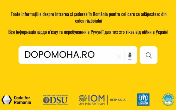 Code4Romania. Soluții digitale pentru sprijinirea eficientă a refugiaților ucraineni în România