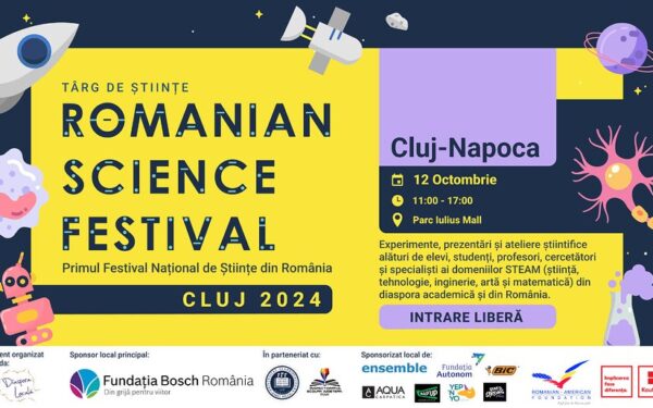 Romanian Science Festival, prima ediţie desfăşurată la Cluj-Napoca