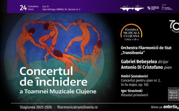 Șostakovici și Stravinski în Concertul de închidere al Festivalului Toamna Muzicală Clujeană